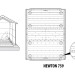 Сарай пластиковый Newton 759 купить в Орле