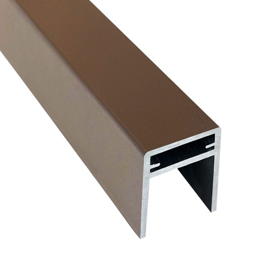 П-профиль Алюминиевый EasyDecking 35x25 Венге купить в Орле