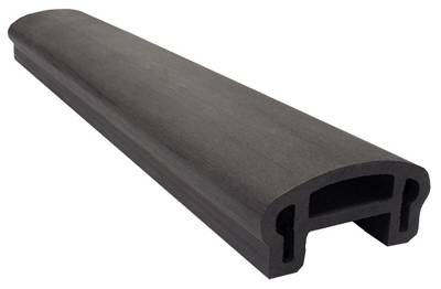 Перила вехнее фигурное Woodvex Select Графит купить в Орле