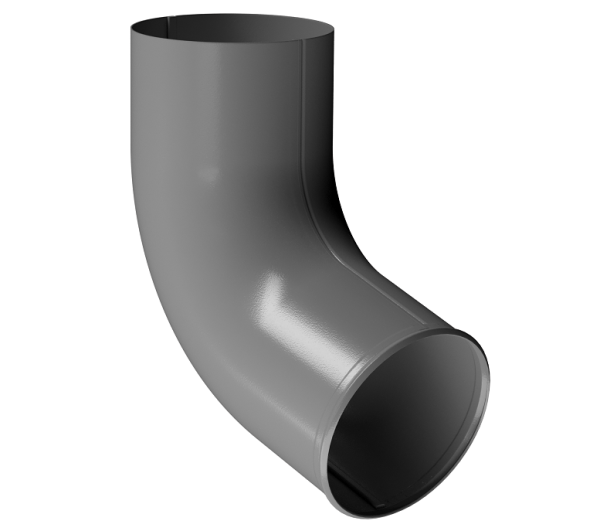 Отвод трубы D90 Döcke STAL PREMIUM Графит, (RAL 7024) купить в Орле