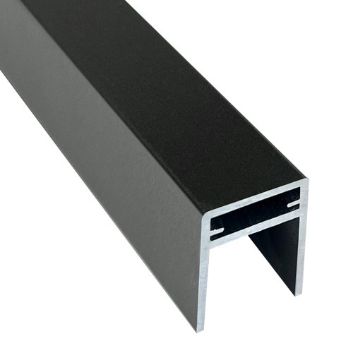 П-профиль Алюминиевый EasyDecking 35x25 Черное дерево купить в Орле