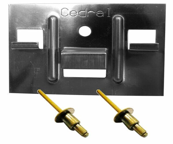 КЛЯММЕР + ЗАКЛЁПКА ДЛЯ CEDRAL CLICK 250 ШТ купить в Орле