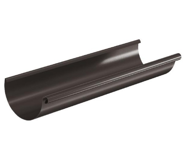 Водосток Aquasistem, система 125x90 - Водосточный желоб 3.00м RR 32 Тёмно-Коричневый купить в Орле