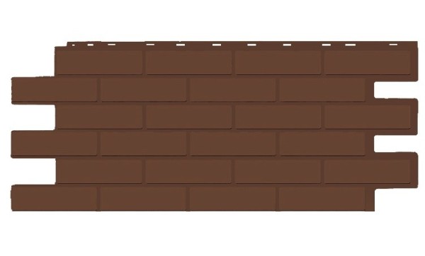 Фасадная панель T-Siding Кирпич Модерн Эко Браун купить в Орле