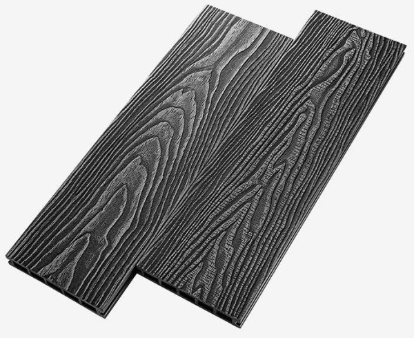Террасная доска из ДПК RusDecking Unodeck Vintage - Графит купить в Орле