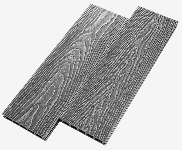 Террасная доска из ДПК RusDecking Unodeck Vintage - Серый купить в Орле